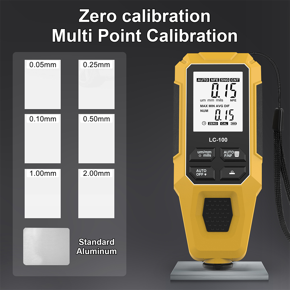 0-2000um Coating Thickness Gau – обзор и цена Paint Thickness Gauge