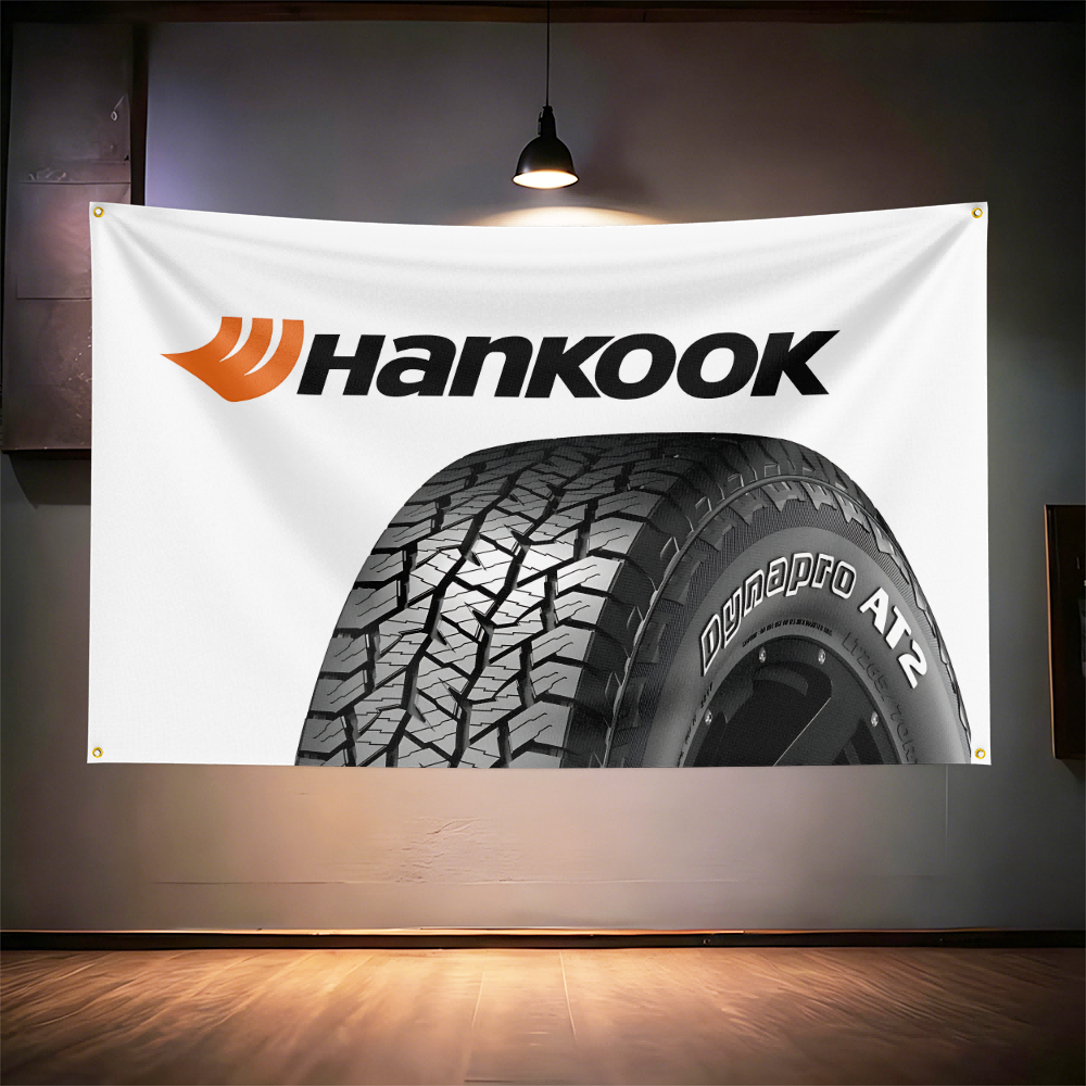 Han-kooks Tires Flag 3x5ft 90x – обзор и цена Auto Repair Shop Banners