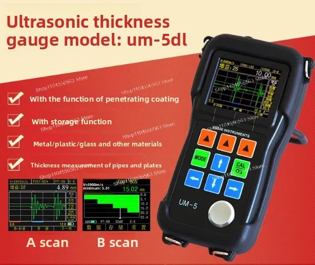 ​​TM281DL Ultrasonic Thickness – обзор и цена Paint Thickness Gauge
