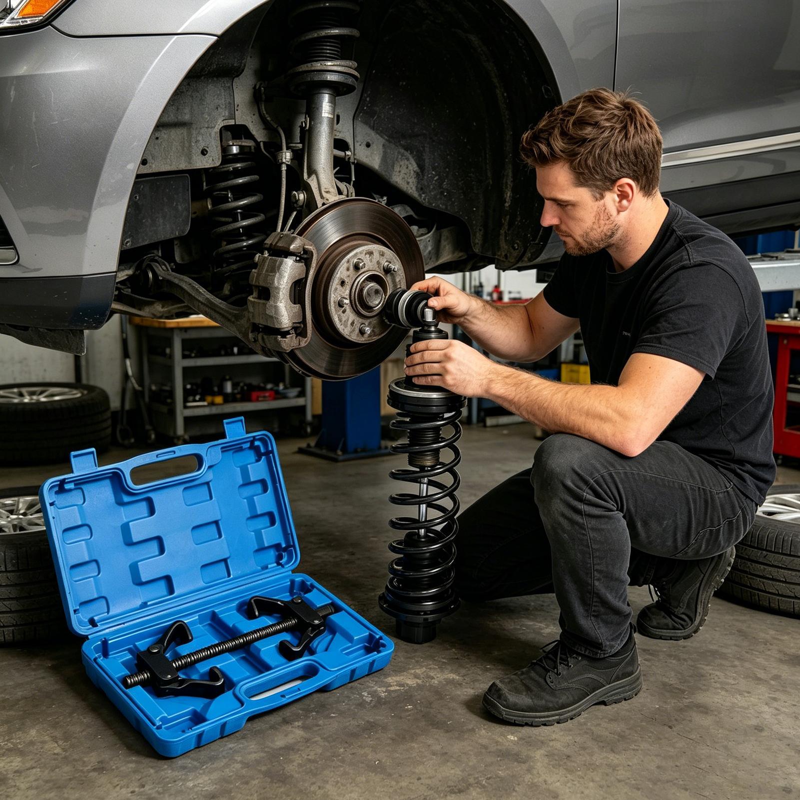 Strut Spring Compressor Tool J – обзор и цена Spring Compressor Tool