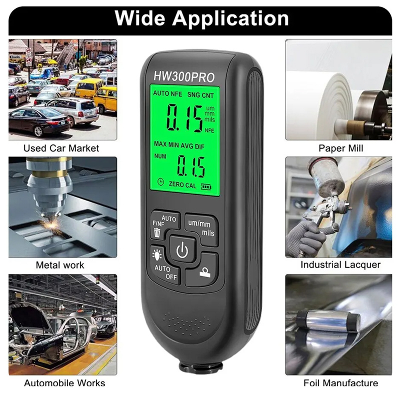 HW-300PRO Car Paint Film Autom – обзор и цена Paint Thickness Gauge