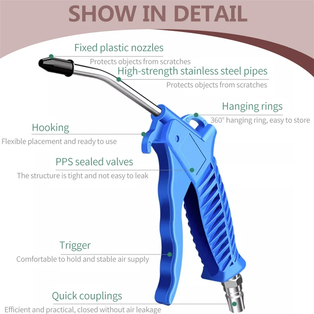 Dust Gun Air Blower Cleaning T – обзор и цена Spring Compressor Tool