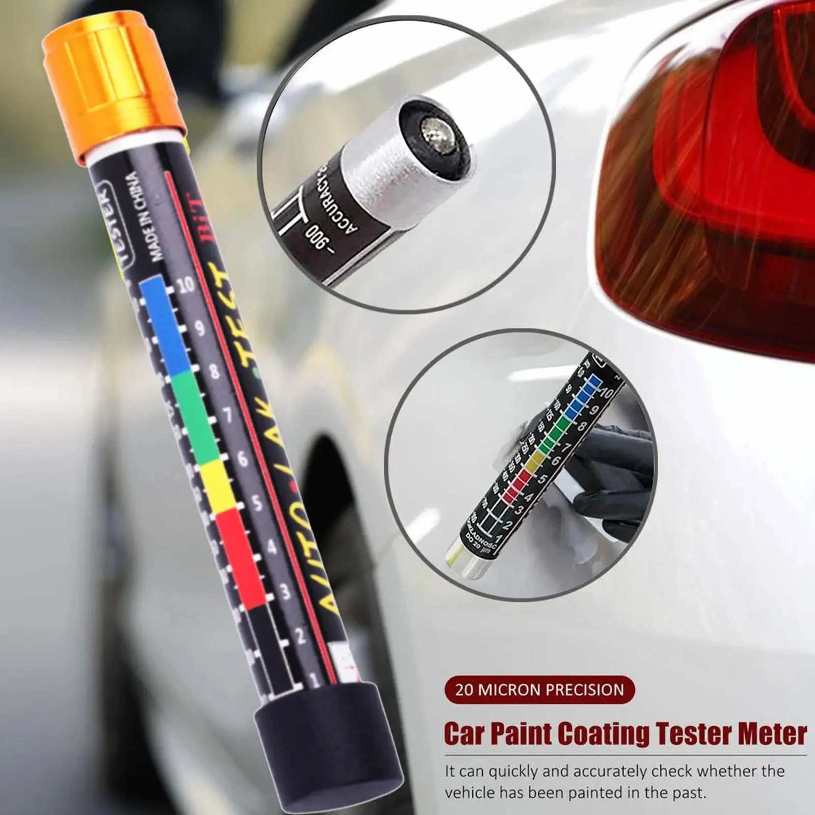 Car Paint Test Thickness Teste – обзор и цена Paint Thickness Gauge