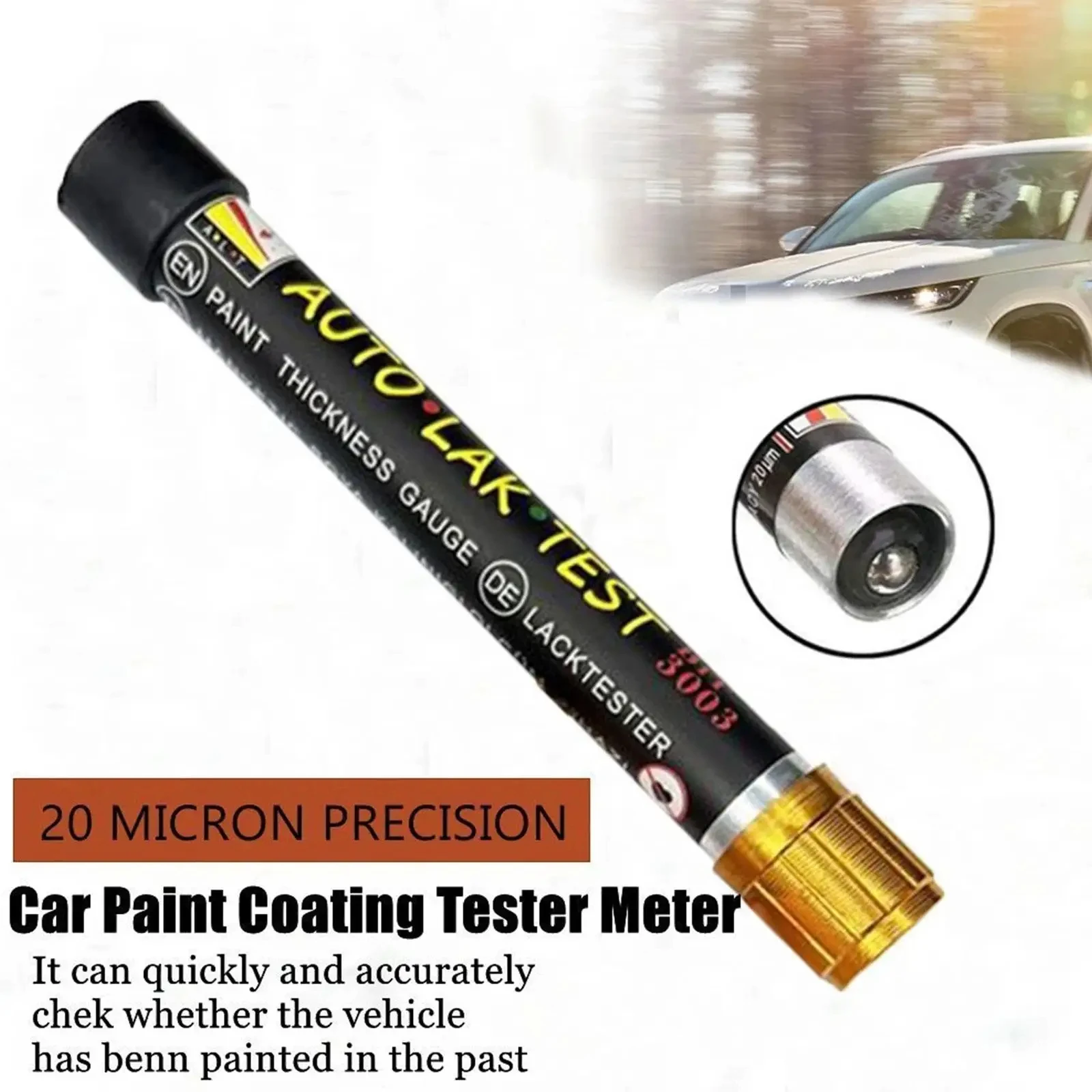 Car Paint Test Thickness Teste – обзор и цена Paint Thickness Gauge