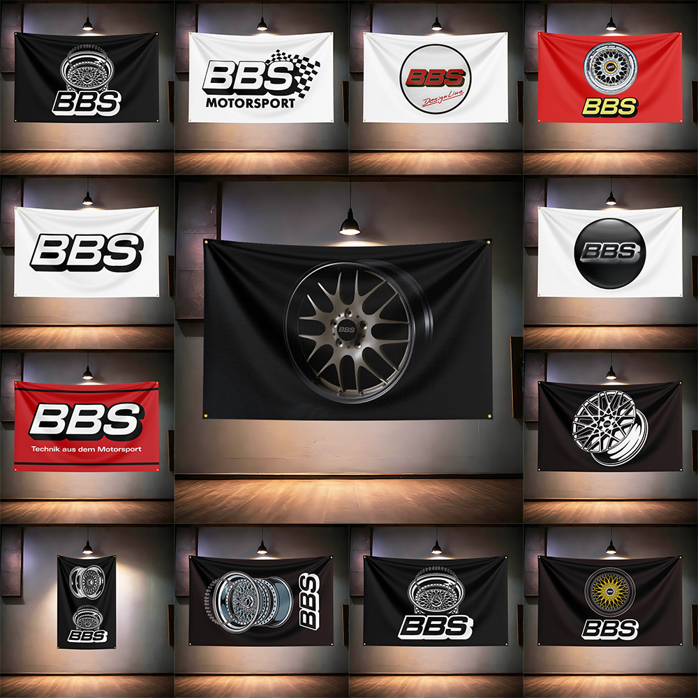 B-B-Ss Wheel Fans Flag 3x5ft 9 – обзор и цена Auto Repair Shop Banners