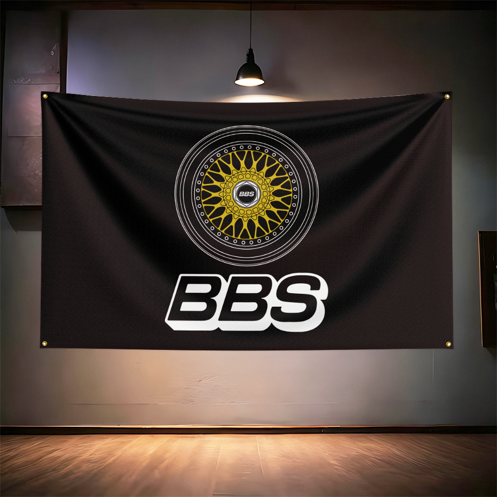 B-B-Ss Wheel Fans Flag 3x5ft 9 – обзор и цена Auto Repair Shop Banners