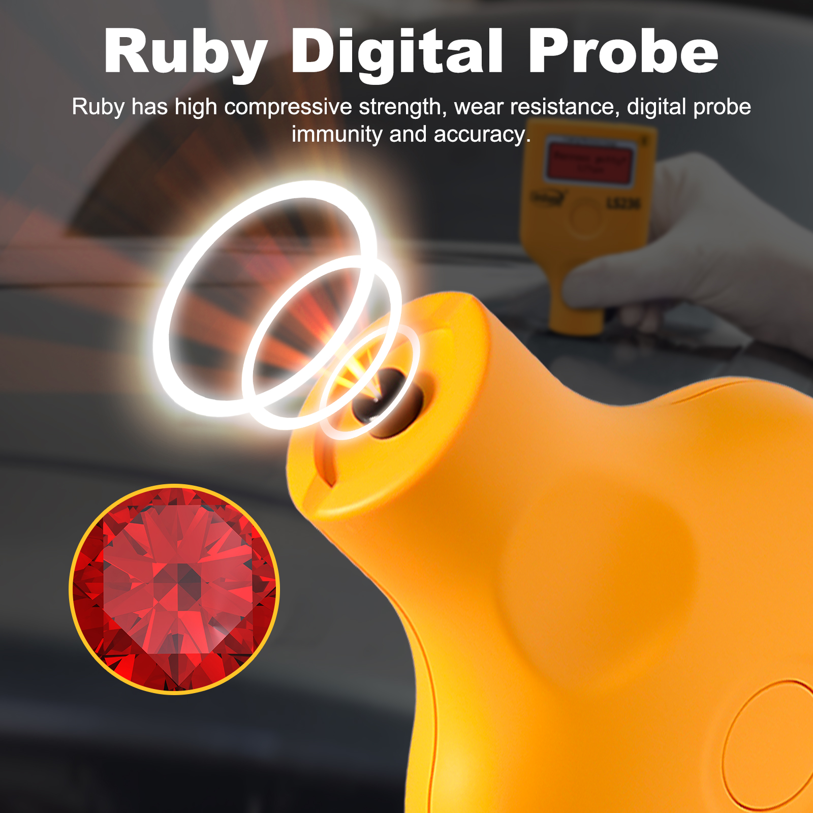 Dual Display Paint Thickness G – обзор и цена Paint Thickness Gauge