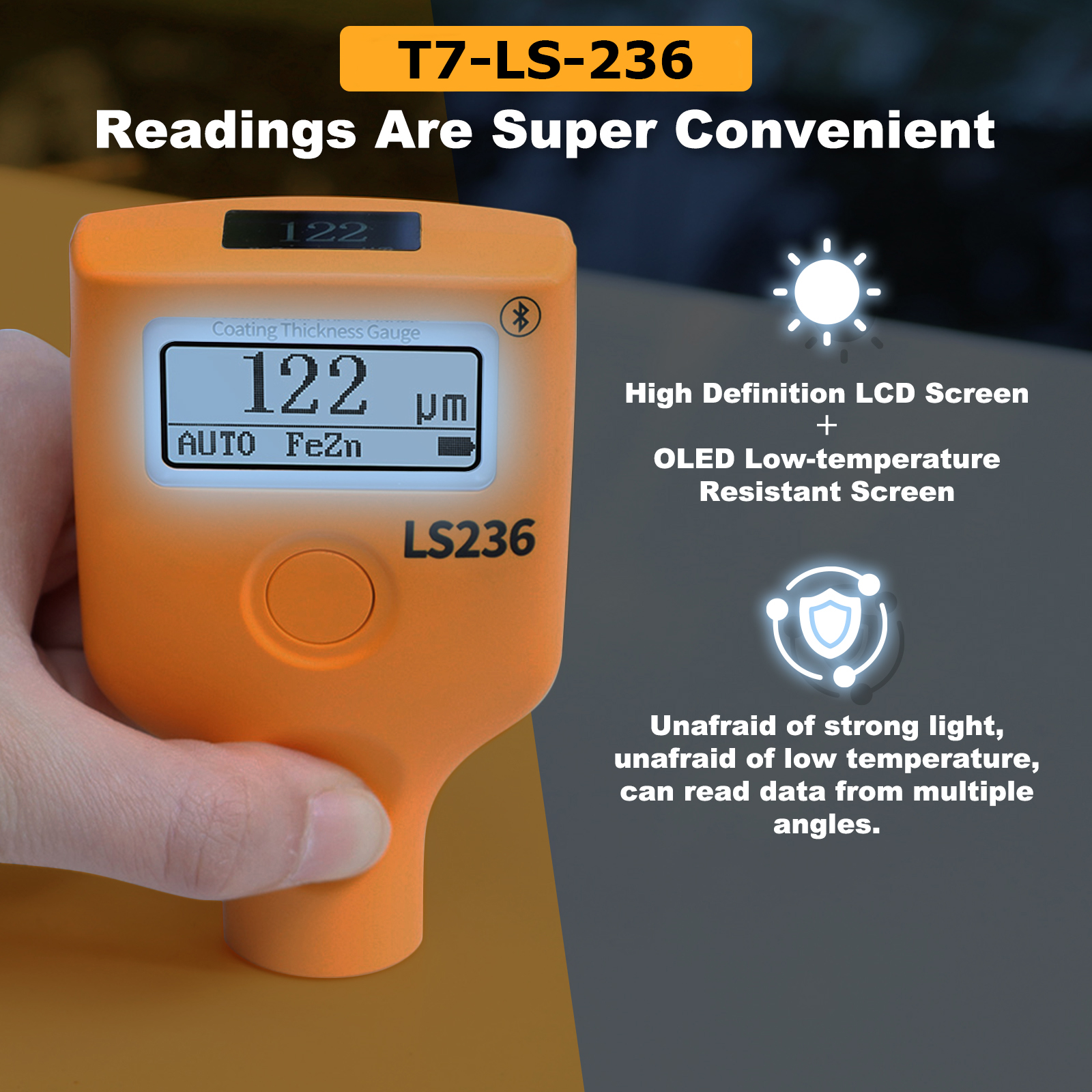 Dual Display Paint Thickness G – обзор и цена Paint Thickness Gauge